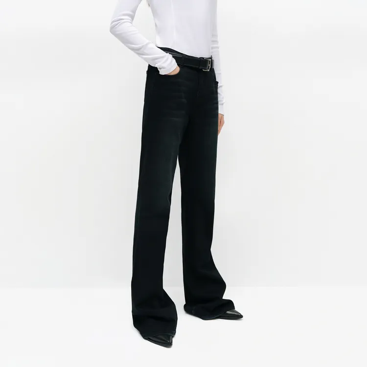 MO&CO Jeans Women's Denim Black-3
