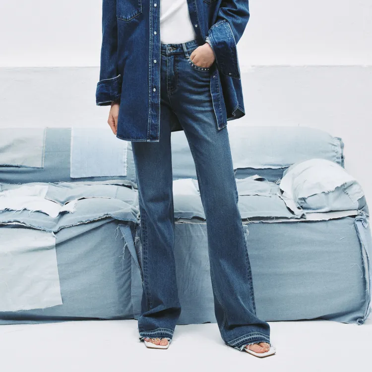 MO&CO Jeans Women's Denim Blue-2