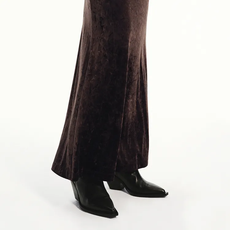 MOCO Casual Long Skirts Women's Brownie Color-5