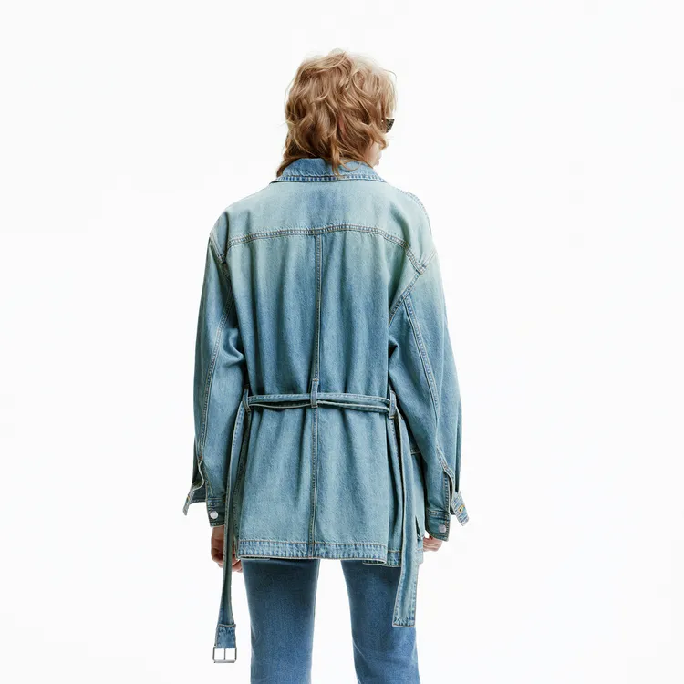 MOCO Denim Jacket Women's Denim Blue-2