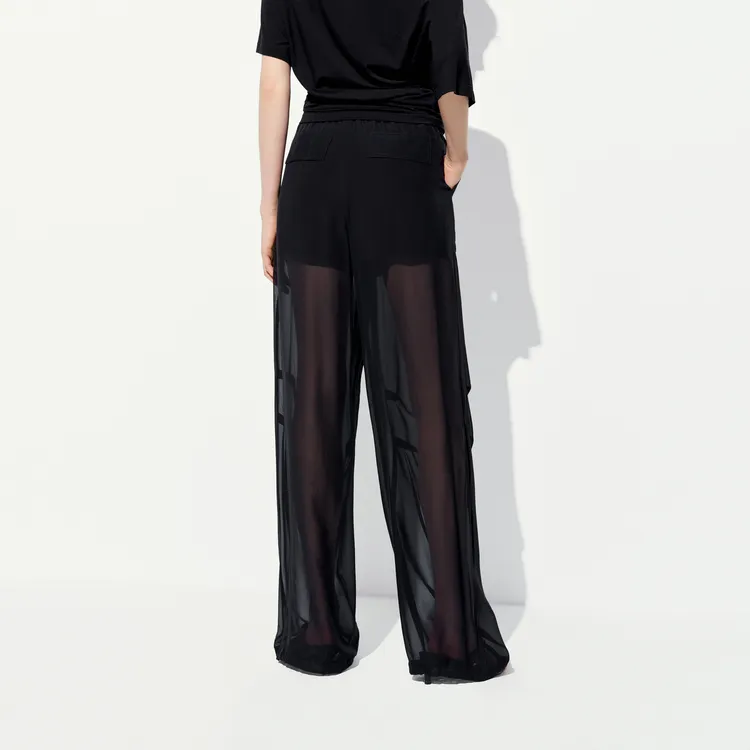 MO&CO Casual Pants Women's Black-4