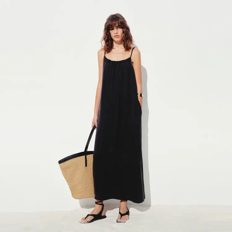 MO&CO Slip Dresses Women's Black-2