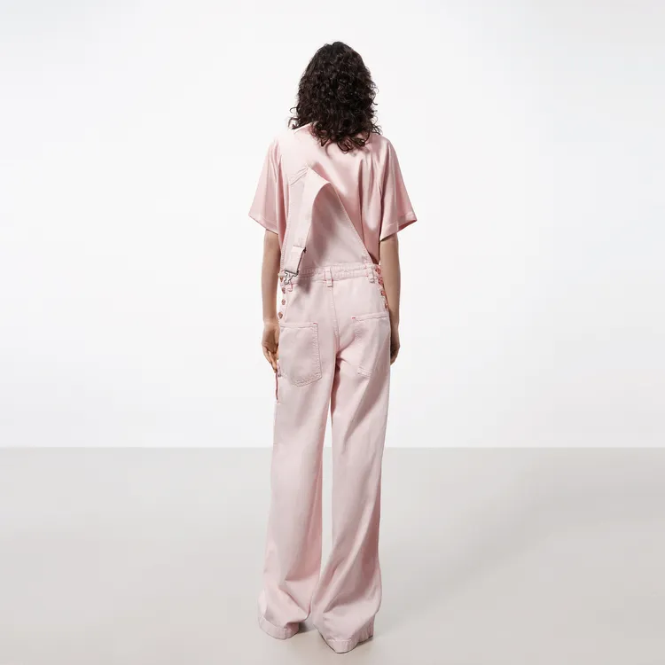 MOCO Overalls Women's Pink Apricot-3
