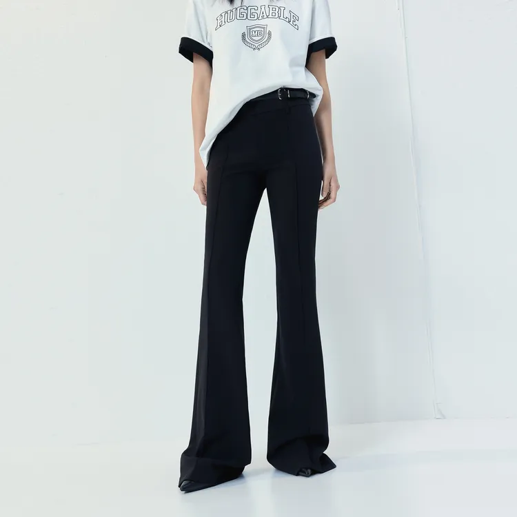 MO&CO Casual Pants Women's Black-2