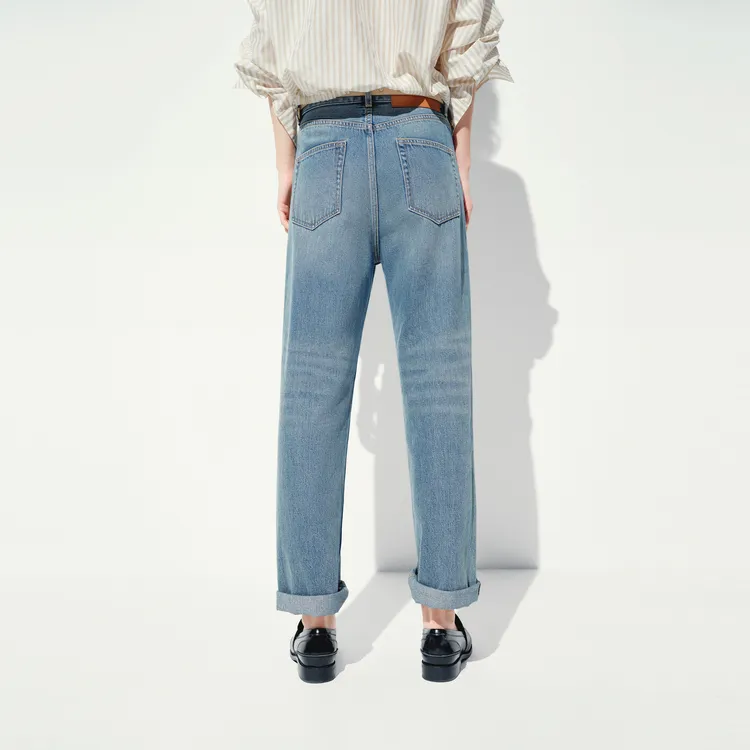 MO&CO Jeans Women's Denim Blue-4