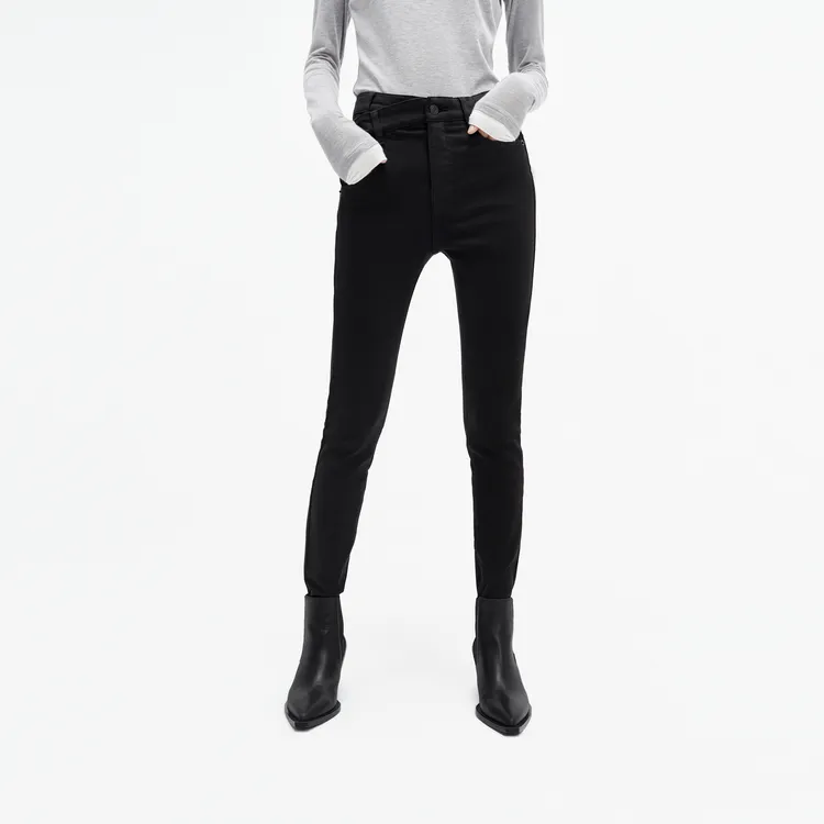 MO&CO Jeans Women's Denim Black-2