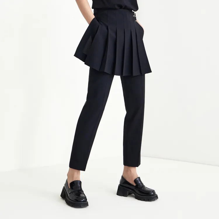 MO&CO Casual Pants Women's Black-2