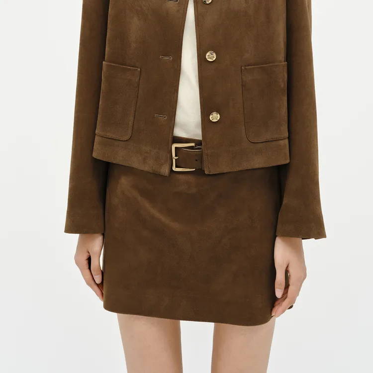MOCO Casual Short Skirts Women's Toffee-4