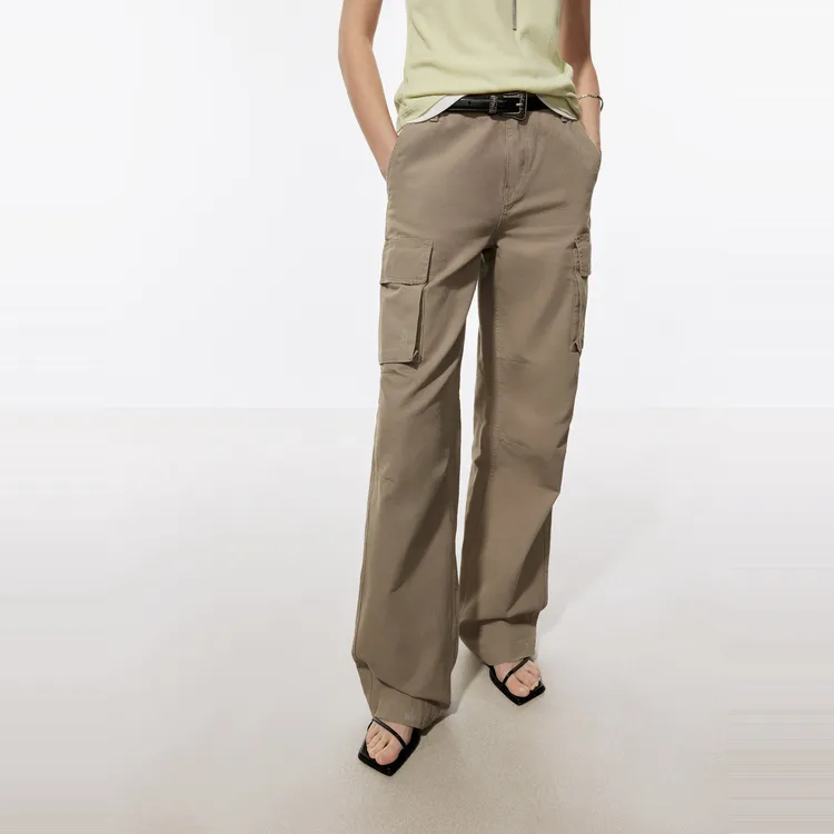 MOCO Cargo Pants Women's Olive Green-5