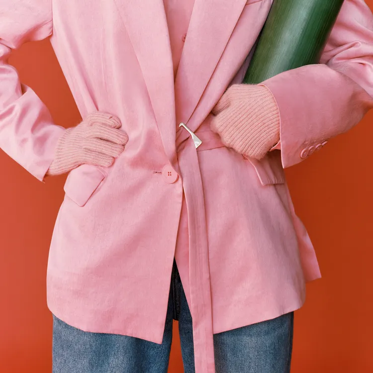 MOCO Business Suit Women's Neon Pink-3