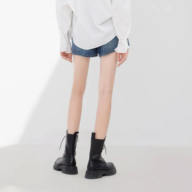 MO&CO Denim Shorts Women's-9