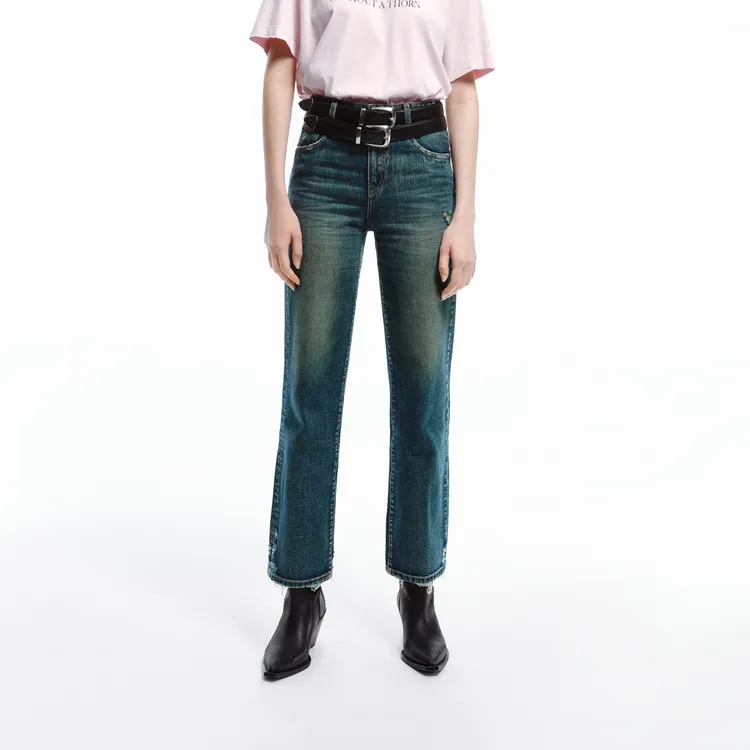 MO&CO Jeans Women's Denim Blue-4