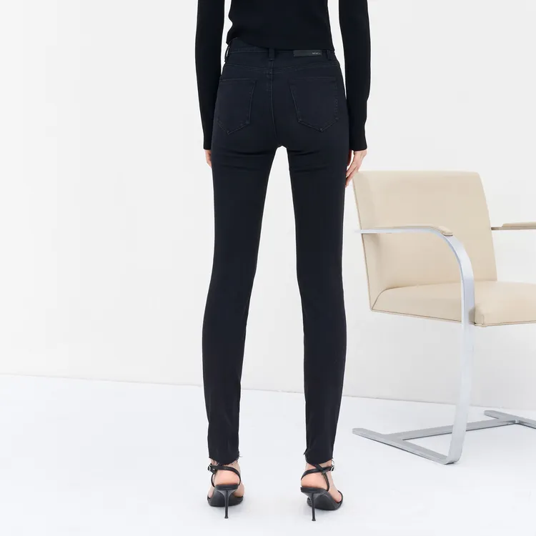 MO&CO Jeans Women's Denim Black-3