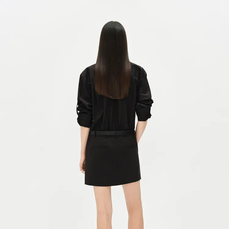 MOCO Long Sleeved Dresses Women's Black-2