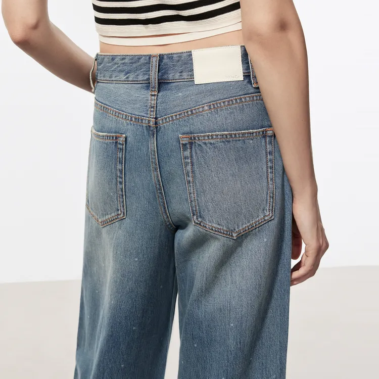 MO&CO Jeans Women's Denim Blue-5