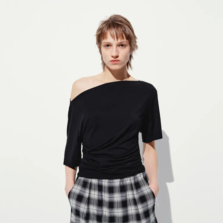 MO&CO T Shirts Women's Black-5