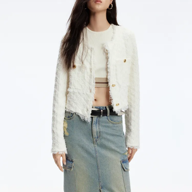 MOCO Jackets & Coats Women's Ecru-2