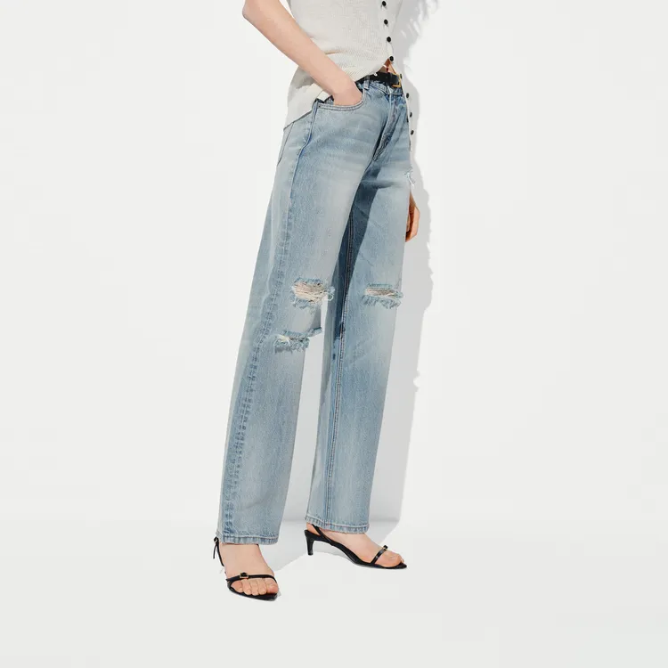 MO&CO Jeans Women's Denim Blue-3