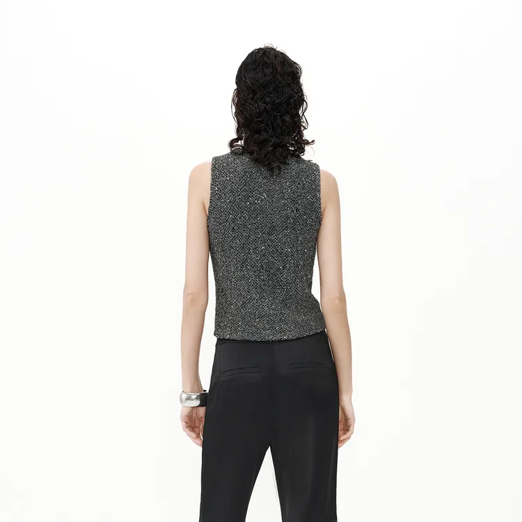 MO&CO Vests Women's Black-2