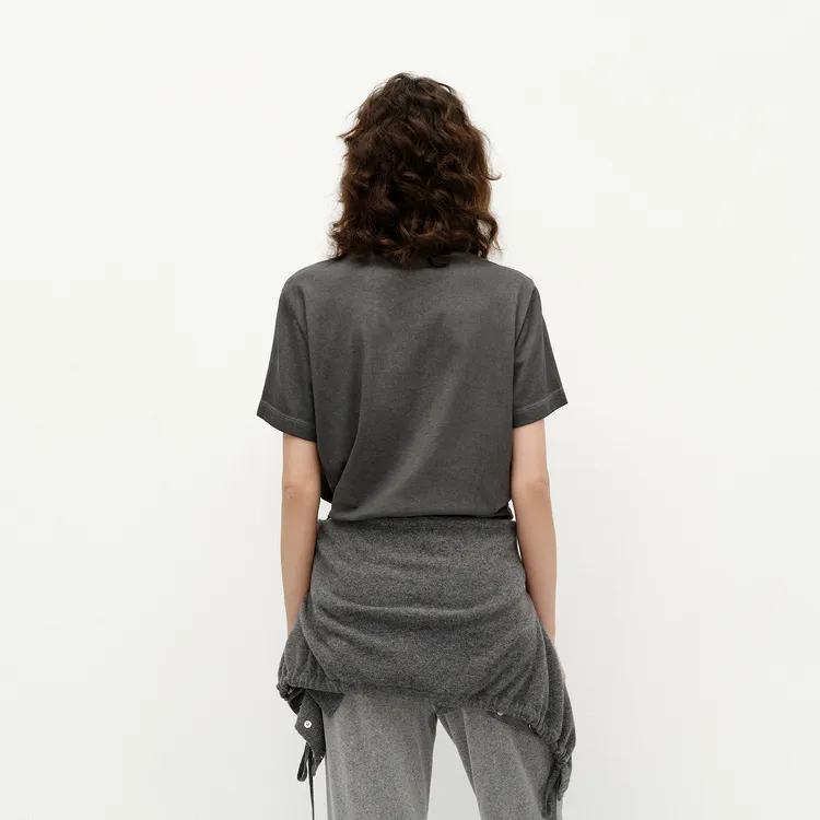 MOCO T Shirt Women's Steel Gray-2