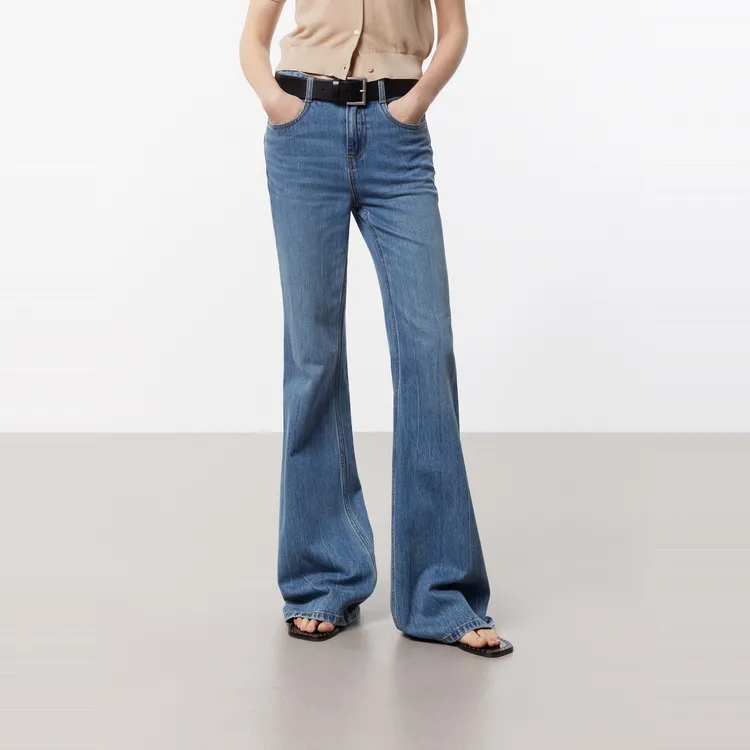 MO&CO Jeans Women's Denim Blue-2