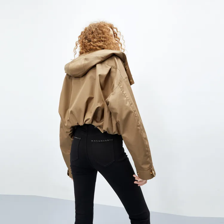 MO&CO Trench Coats Women's-3