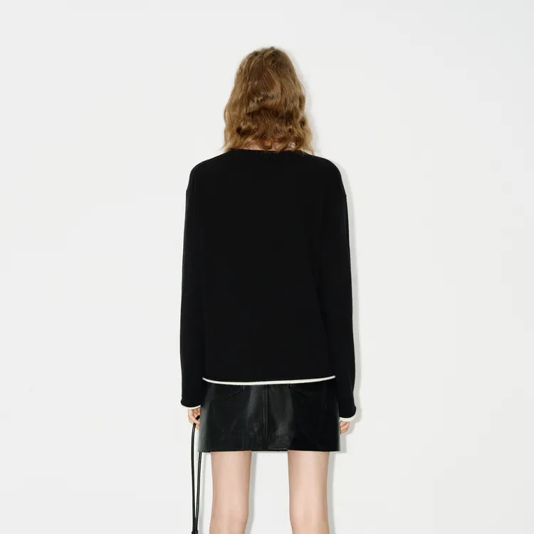 MO&CO Sweaters Women's Black-2