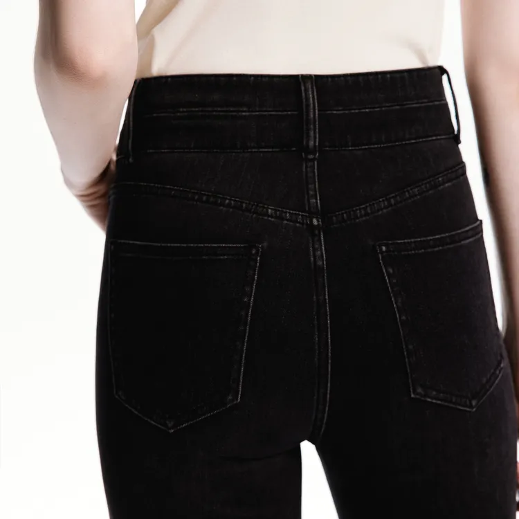 MO&CO Jeans Women's Denim Black-5