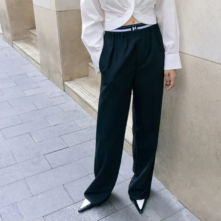 MO&CO Suit Trousers Women's Black-5