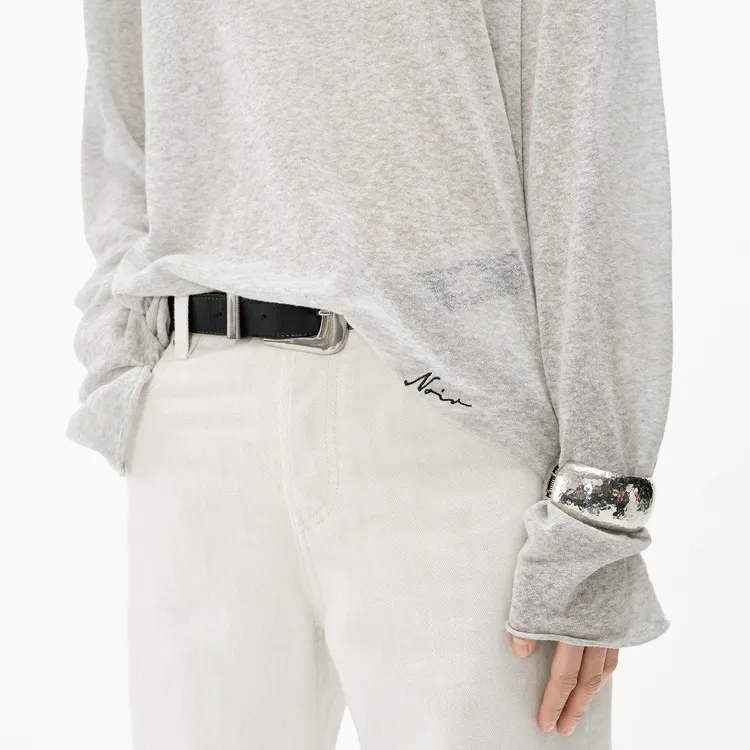 MOCO Knitwear Women's Light Heather Gray-3