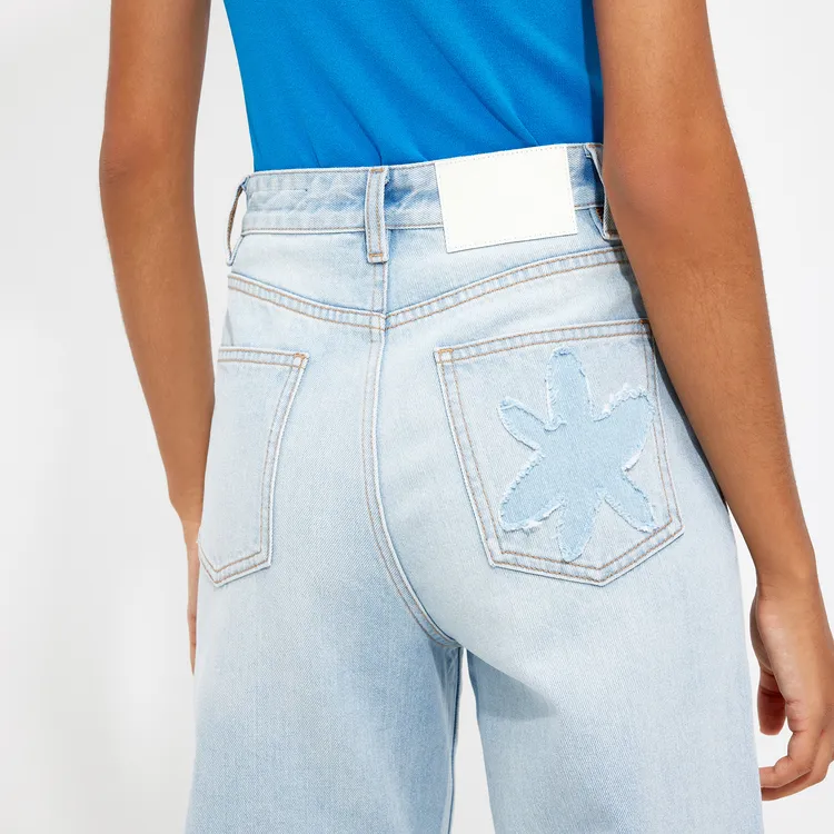 MO&CO Jeans Women's Denim Light Blue-6