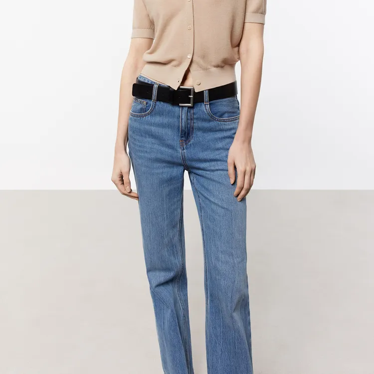 MO&CO Jeans Women's Denim Blue-5
