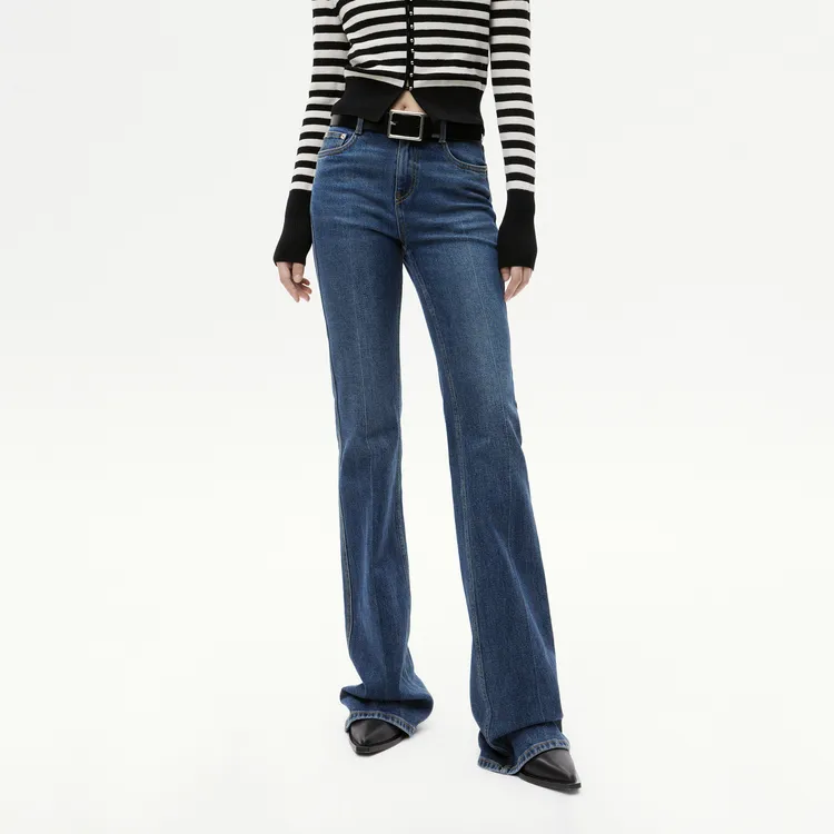 MO&CO Jeans Women's Denim Blue-4