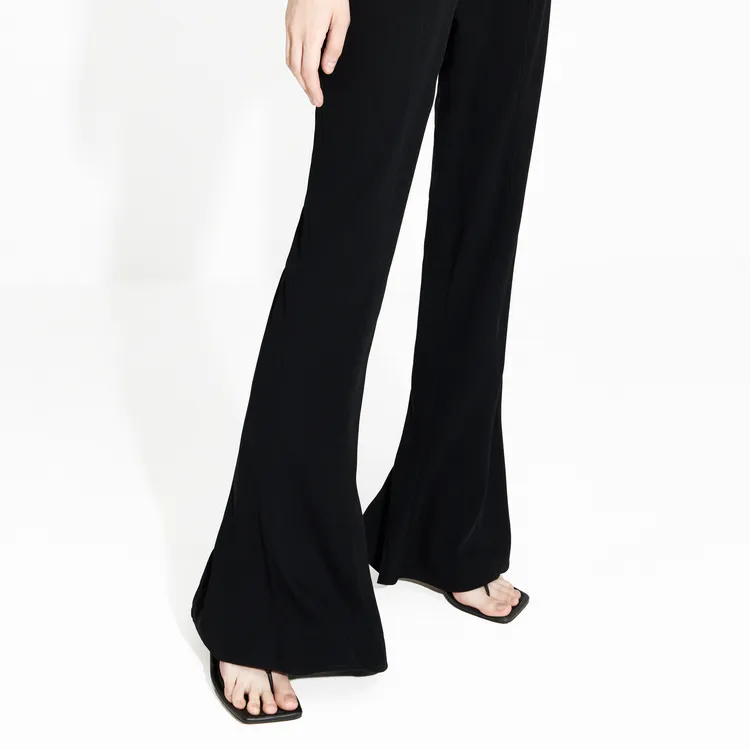 MO&CO Casual Pants Women's Black-4