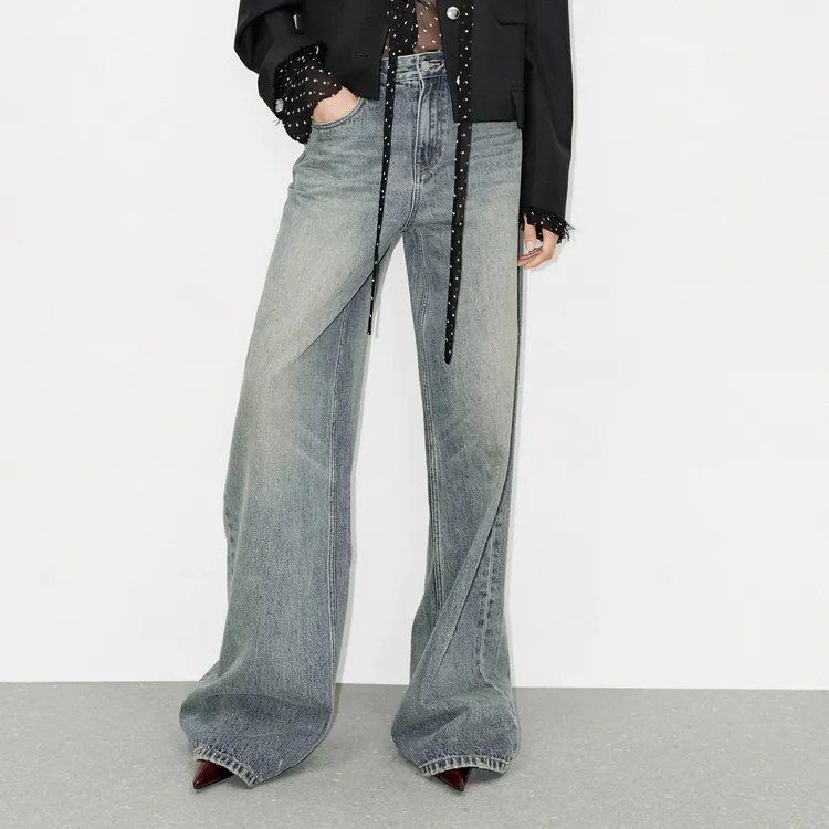 MO&CO Jeans Women's Denim Blue-2
