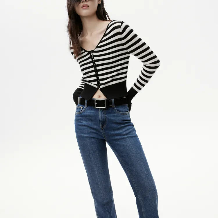 MO&CO Jeans Women's Denim Blue-7