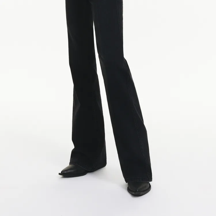 MO&CO Jeans Women's Denim Black-4
