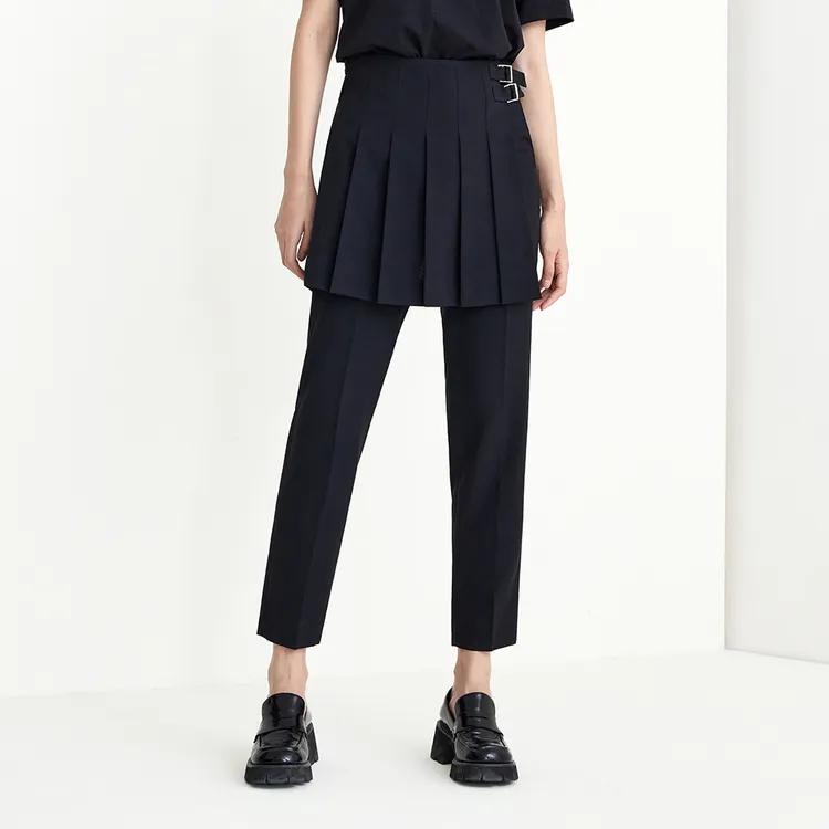MO&CO Casual Pants Women's Black-3