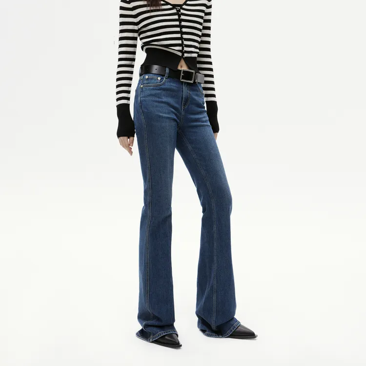 MO&CO Jeans Women's Denim Blue-5