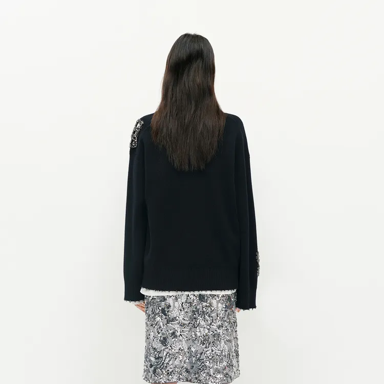 MO&CO Sweaters Women's Black-2