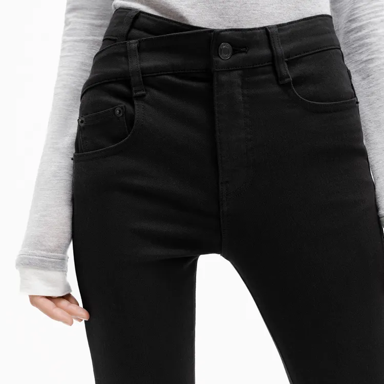 MO&CO Jeans Women's Denim Black-5