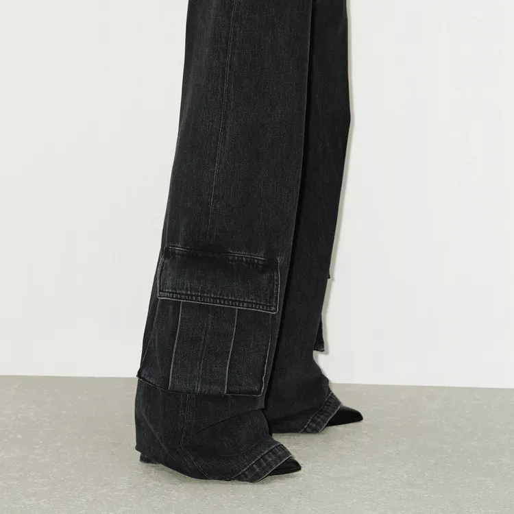 MO&CO Jeans Women's Denim Black-5