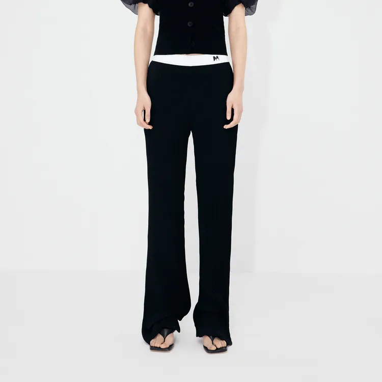 MO&CO Casual Pants Women's Black-2