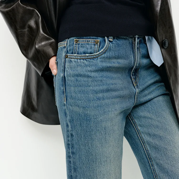 MO&CO Jeans Women's Denim Blue-4