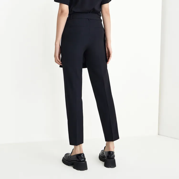 MO&CO Casual Pants Women's Black-5