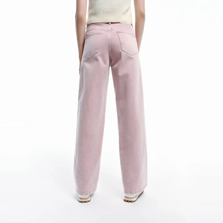 MO&CO Jeans Women's Ice Pink-3