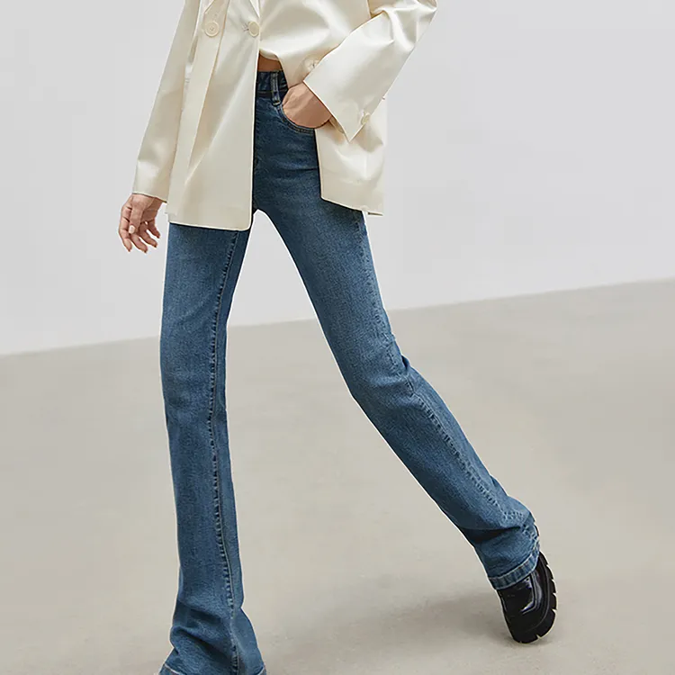 MO&CO Jeans Women's Denim Blue-4