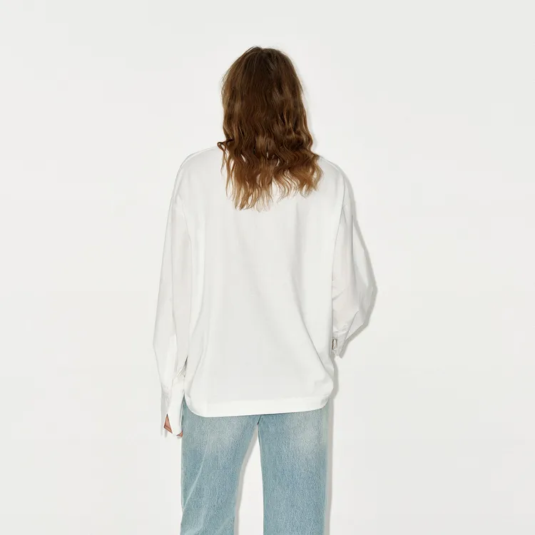 MOCO T Shirt Women's Natural White-2