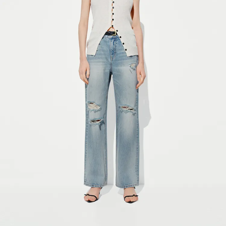 MO&CO Jeans Women's Denim Blue-2