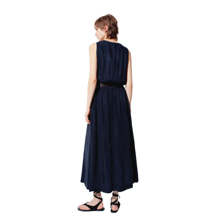 MO&CO Sleeveless Dresses Women's Dark Royal Blue-1